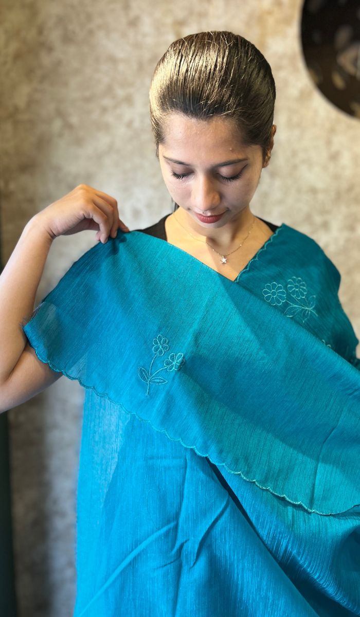LINEN SAREE 15092522