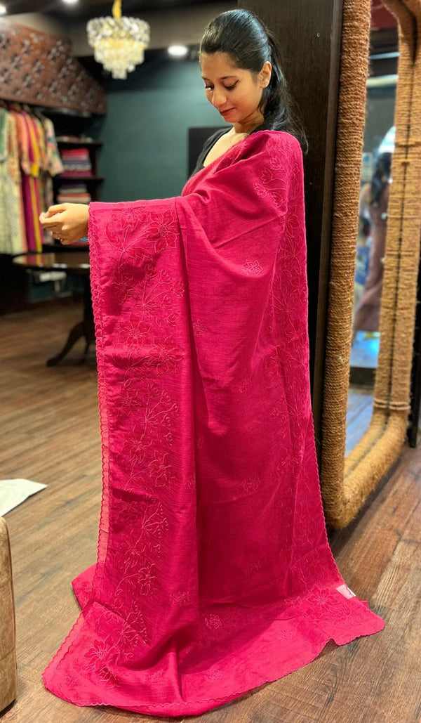 LINEN SAREE 15092523