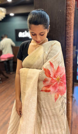 LINEN SAREE 2107257