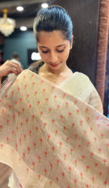 LINEN SAREE 2107257