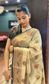 SEMI TUSSAR SAREE 010925109