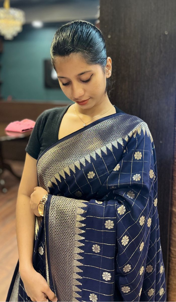 SEMI SILK SAREE 11092563