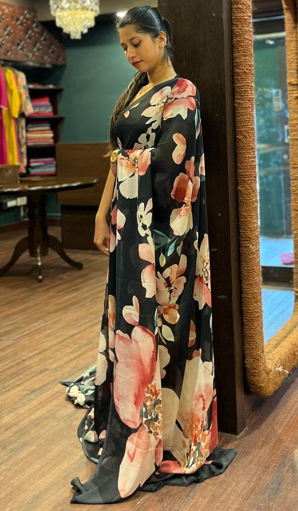 CHIFFON SAREE 0409251