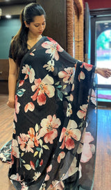 CHIFFON SAREE 0409251