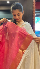 SEMI LINEN SAREE 2009257
