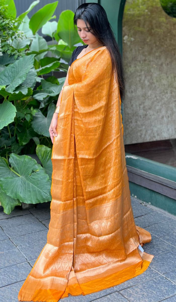 SEMI CREPE SAREE 16072571
