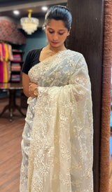 ORGANZA SAREE 12072535