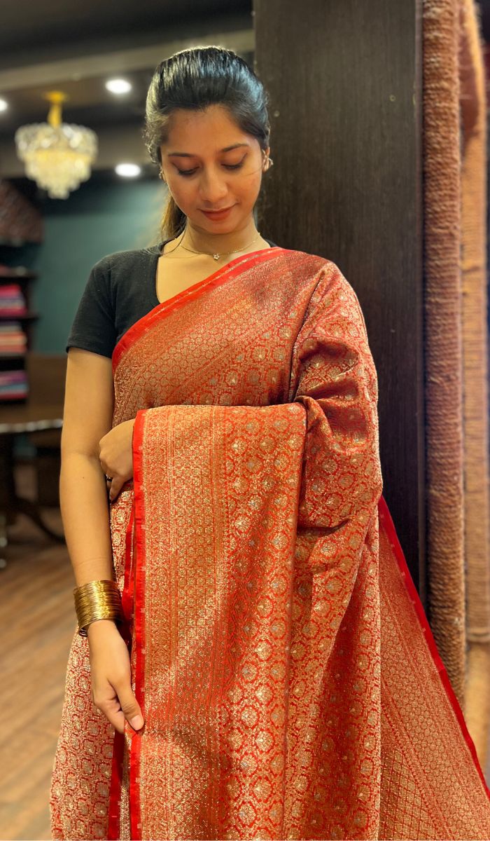 PURE KATAN SILK SAREE 2011235