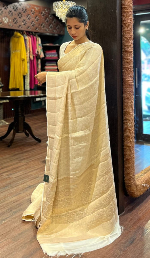 SEMI CREPE SAREE 16072573