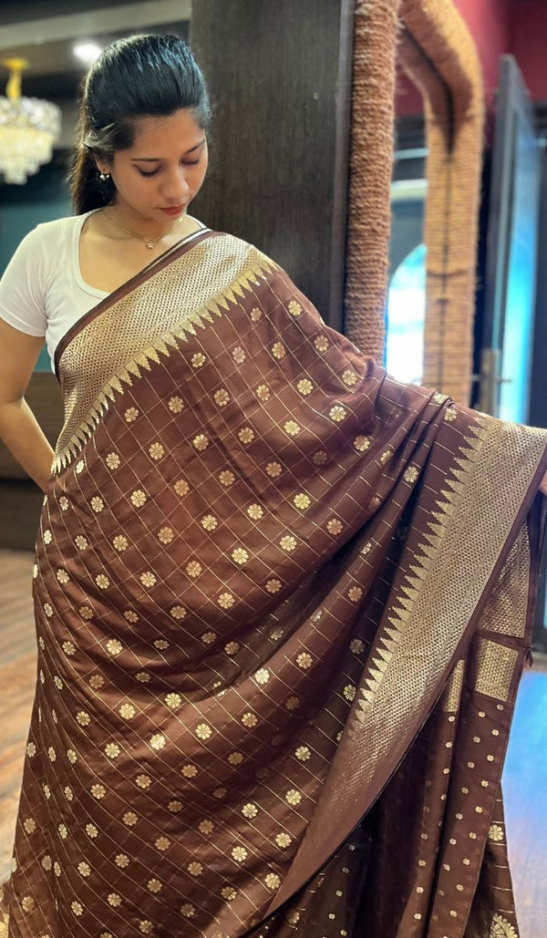 SEMI SILK SAREE 02042545