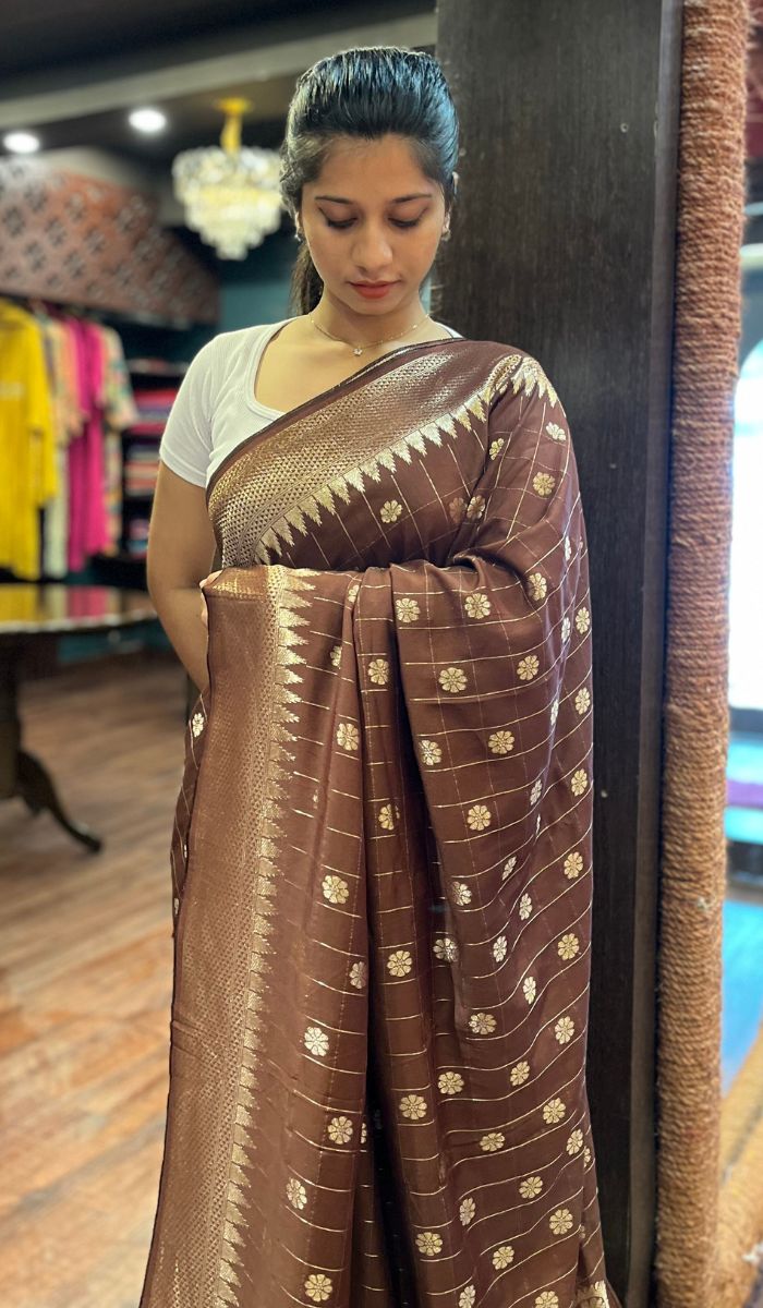 SEMI SILK SAREE 02042545