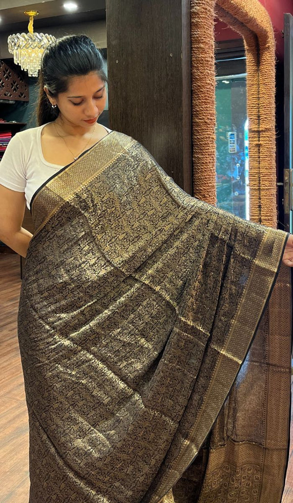 SEMI CREPE SAREE 16072572