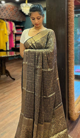 SEMI CREPE SAREE 16072572