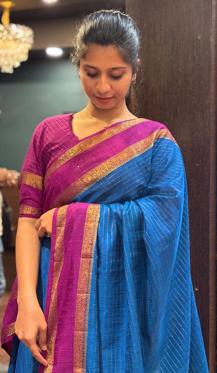 SEMI TUSSAR SAREE 15092583