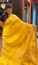 LINEN SAREE 24092513