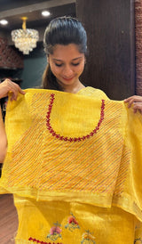 LINEN SAREE 24092513