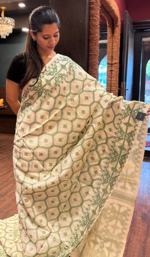 TUSSAR JAMDHANI SAREE 2409256