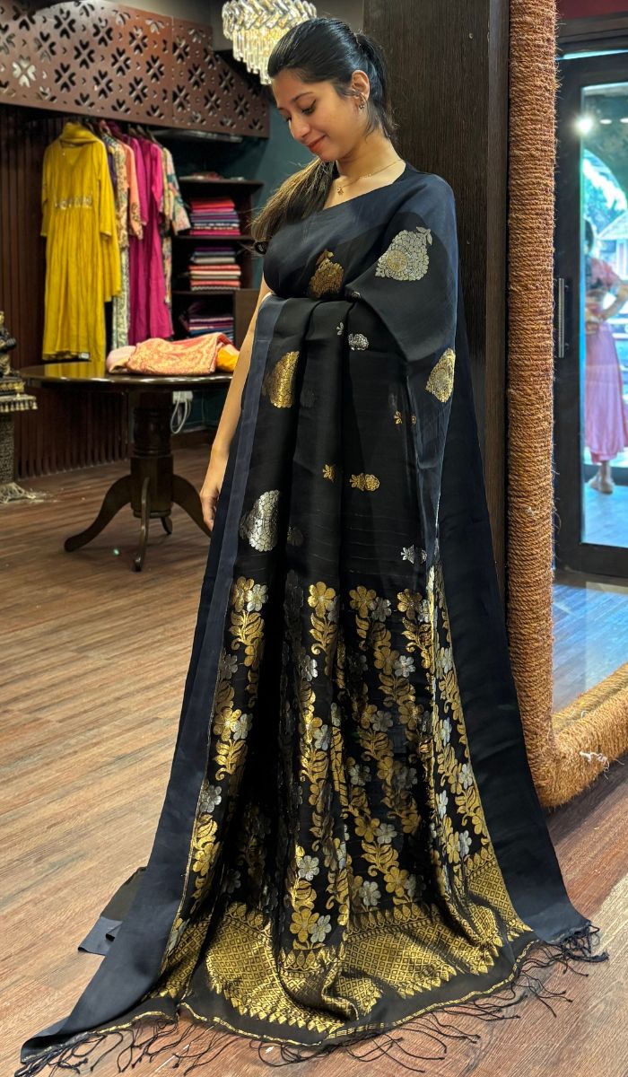 ORGANZA SAREE 24092514