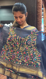 LINEN SAREE 24092510