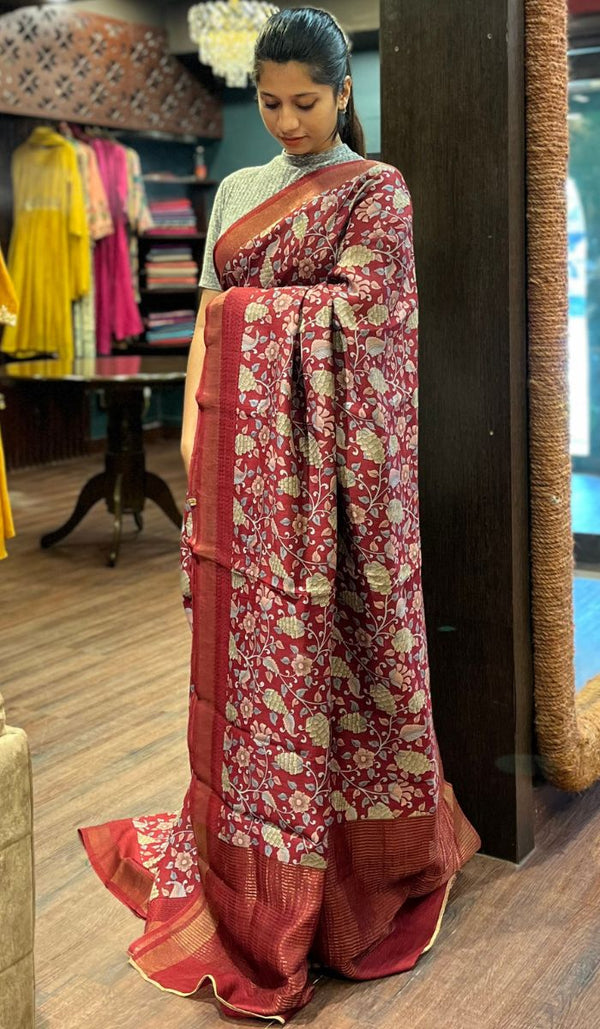 MUNGA TUSSAR SAREE 11092560