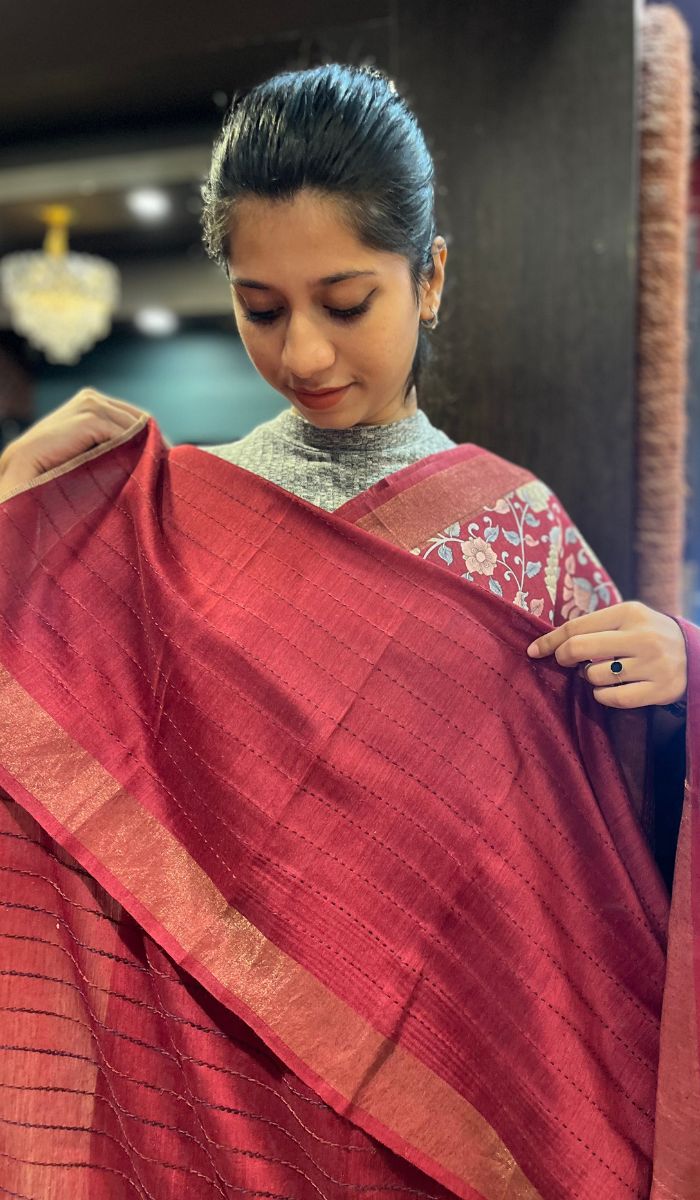 MUNGA TUSSAR SAREE 11092560