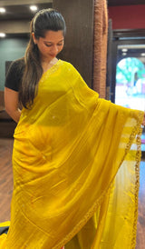 SATIN CREPE SAREE 26092522