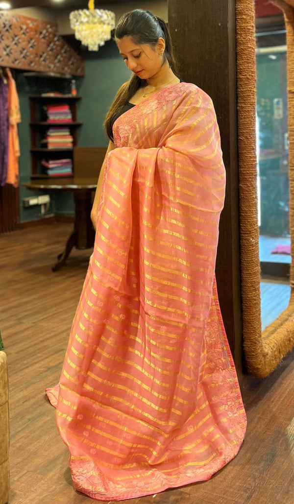 ORGANZA SAREE 26092513