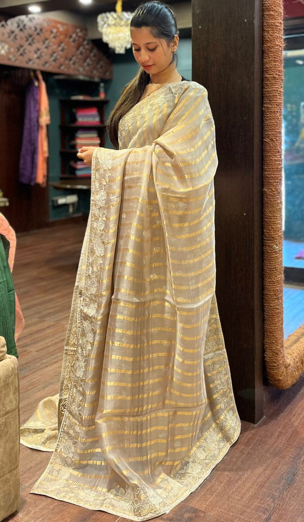 ORGANZA SAREE 26092512