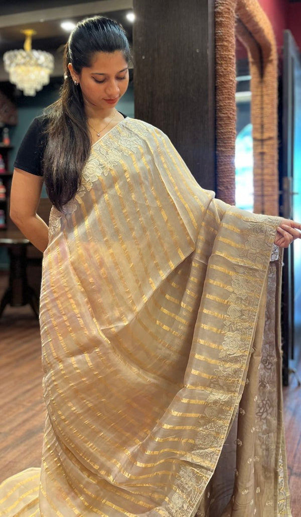 ORGANZA SAREE 26092512