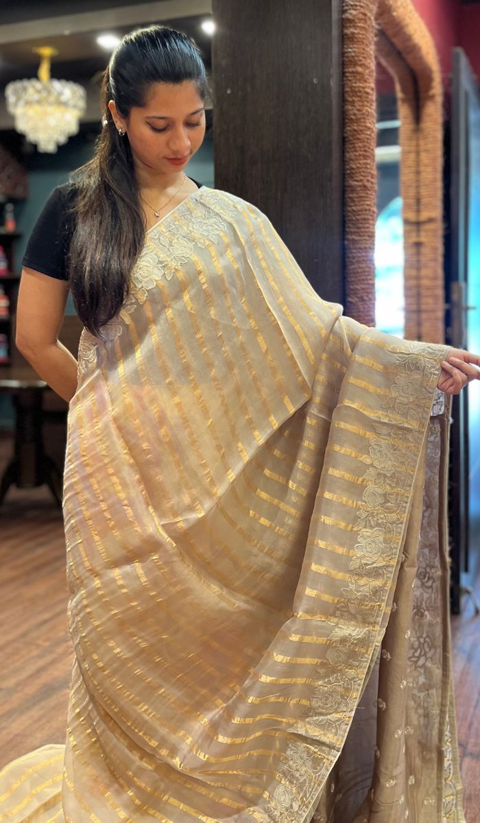 ORGANZA SAREE 26092512