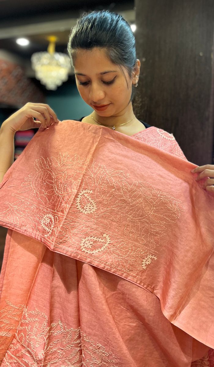 CHIKANKARI SAREE 2609256
