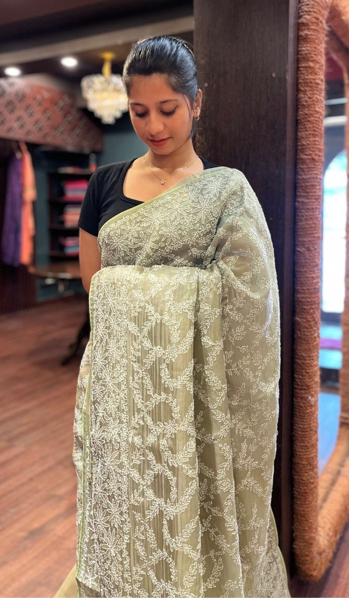 CHIKANKARI SAREE 2609255