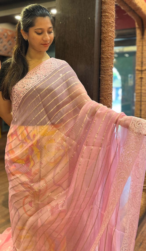 ORGANZA SAREE 26092514