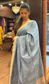SEMI TUSSAR SAREE 26092535
