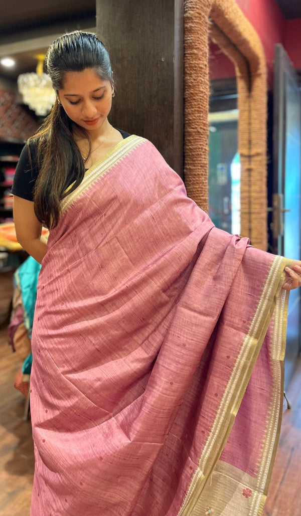SEMI TUSSAR SAREE 26092530