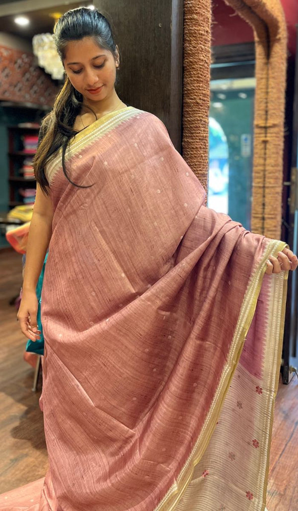 SEMI TUSSAR SAREE 26092531