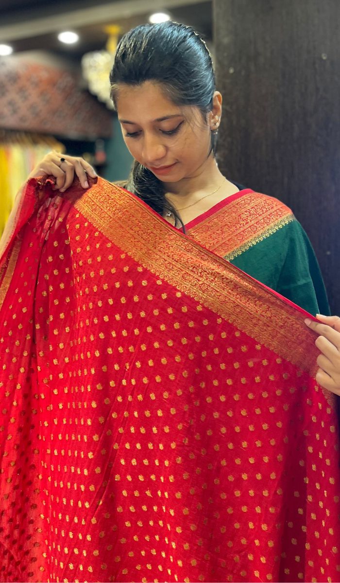 SEMI GEORGETTE SAREE 090425112
