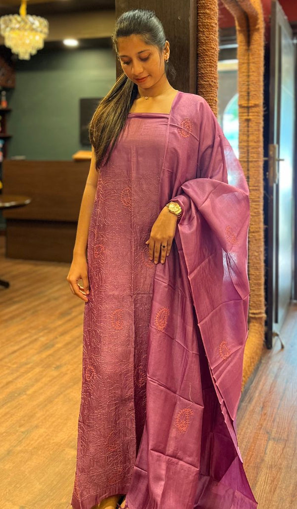 TUSSAR UNSTITCHED SALWAR 01102516