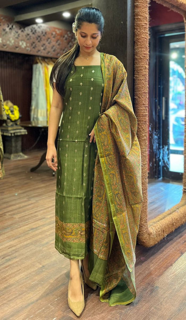 CHANDERI UNSTITCHED SALWAR 30092559