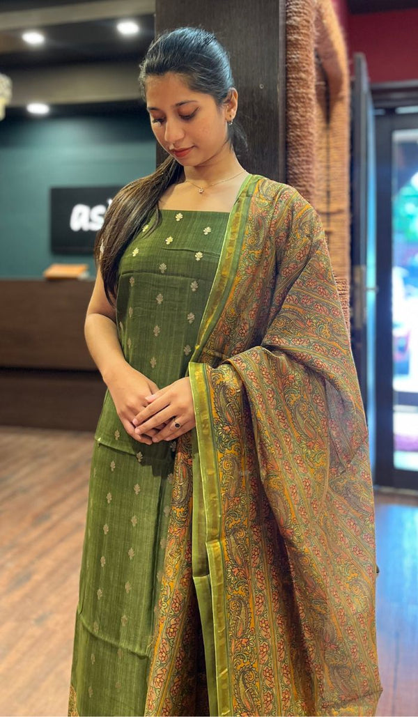 CHANDERI UNSTITCHED SALWAR 30092559