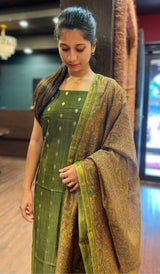 CHANDERI UNSTITCHED SALWAR 30092559