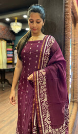 CHANDERI UNSTITCHED SALWAR 30092560
