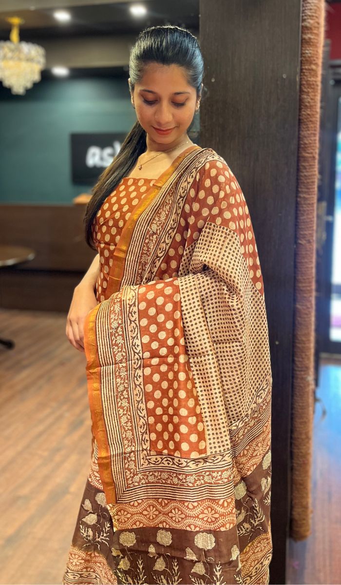 CHANDERI UNTITCHED SALWAR 30092561