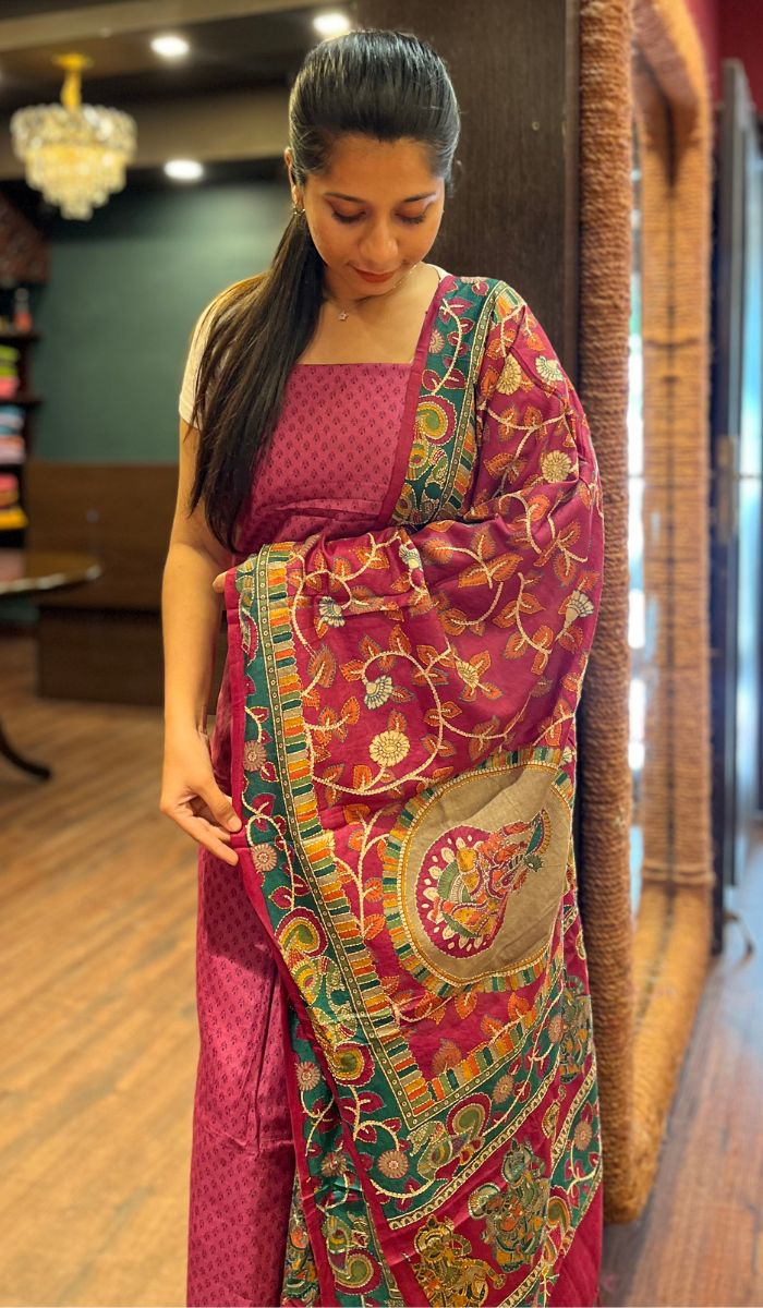 TUSSAR UNSTITCHED SALWAR 30092558