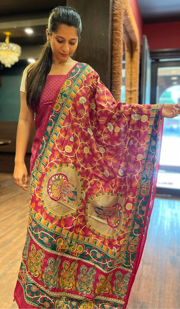 TUSSAR UNSTITCHED SALWAR 30092558
