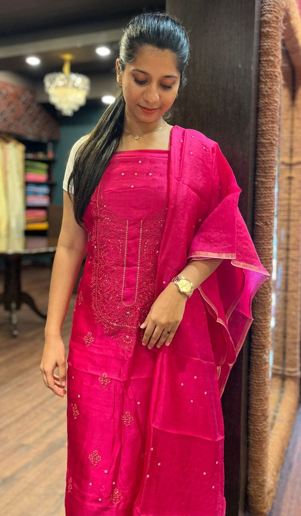 MUTKA TUSSAR UNSTITCHED SALWAR 3009251