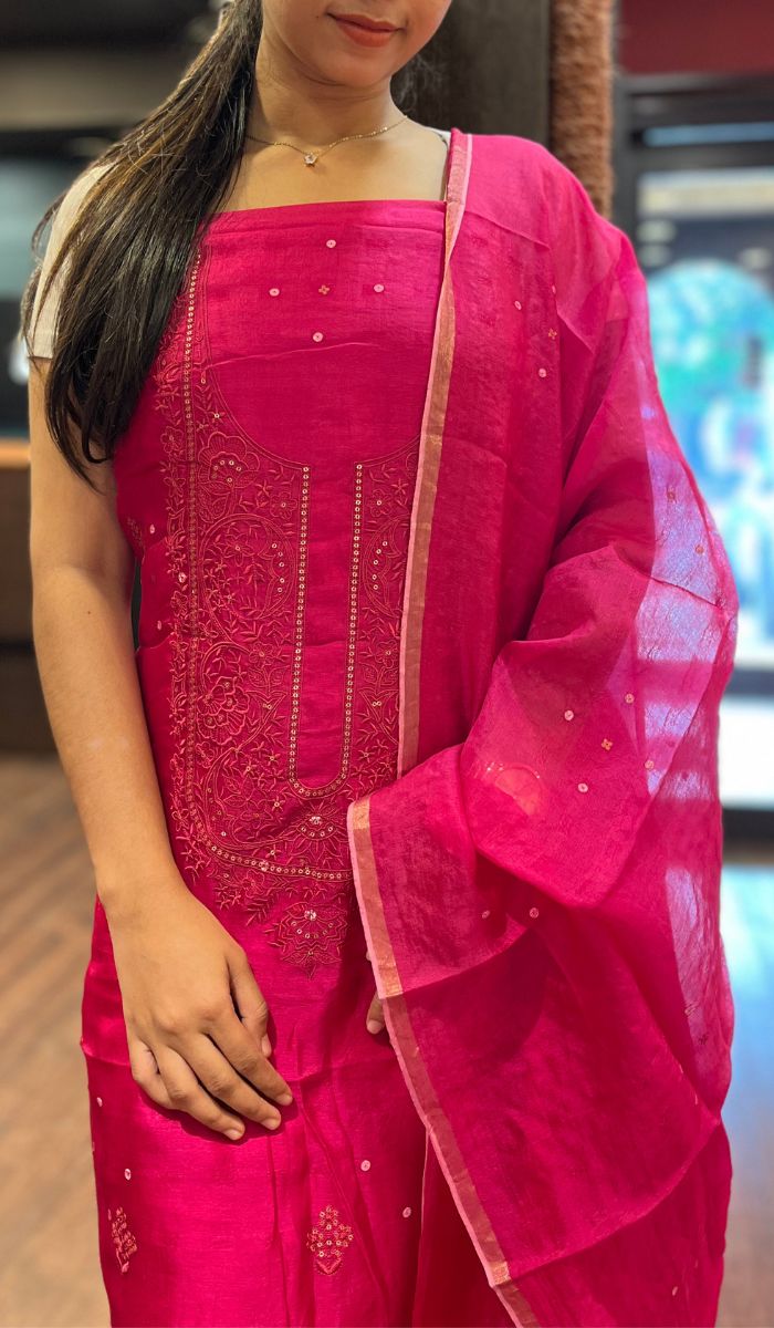 MUTKA TUSSAR UNSTITCHED SALWAR 3009251