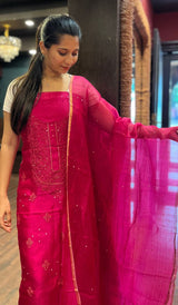 MUTKA TUSSAR UNSTITCHED SALWAR 3009252
