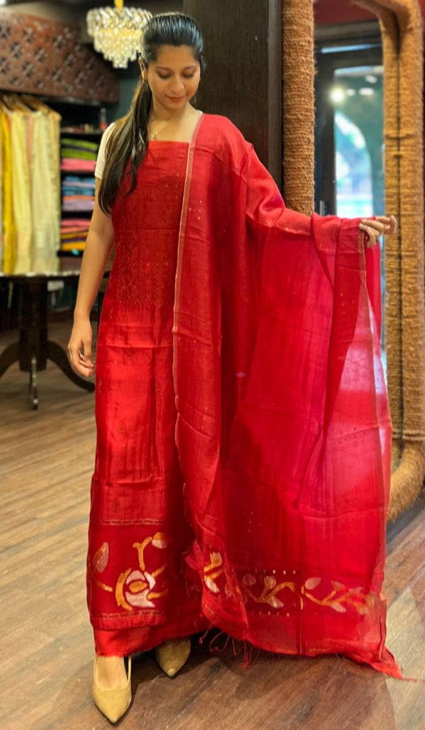 MUTKA TUSSAR UNSTITCHED SALWAR 30092557