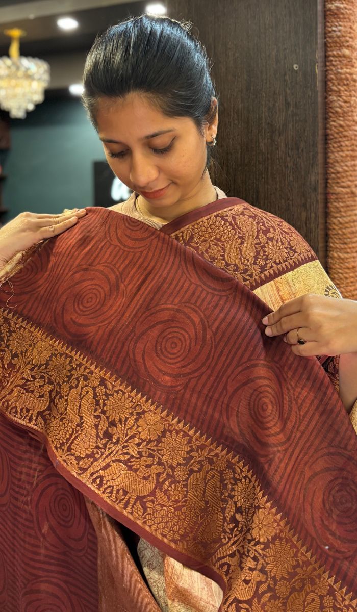 CHANDERI SAREE 08092521